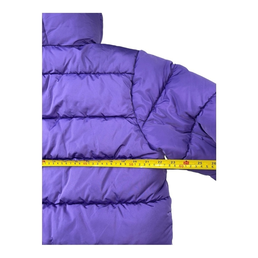 Forever 21 Women’s Winter Full Zip Fashion Puffer Jacket Size Large Purple - Picture 9 of 11